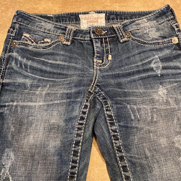 Womens Big Star jean capris size 28 inseam measures about 26.5” - Picture 2 of 8